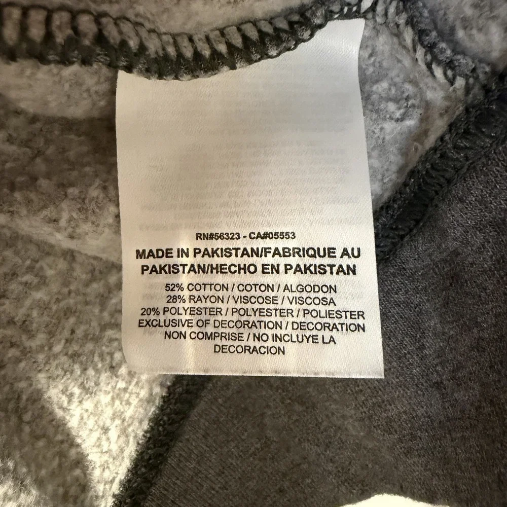 Nike Women's Gray Full-Zip Fleece Sweatshirt Jacket XL Used‎